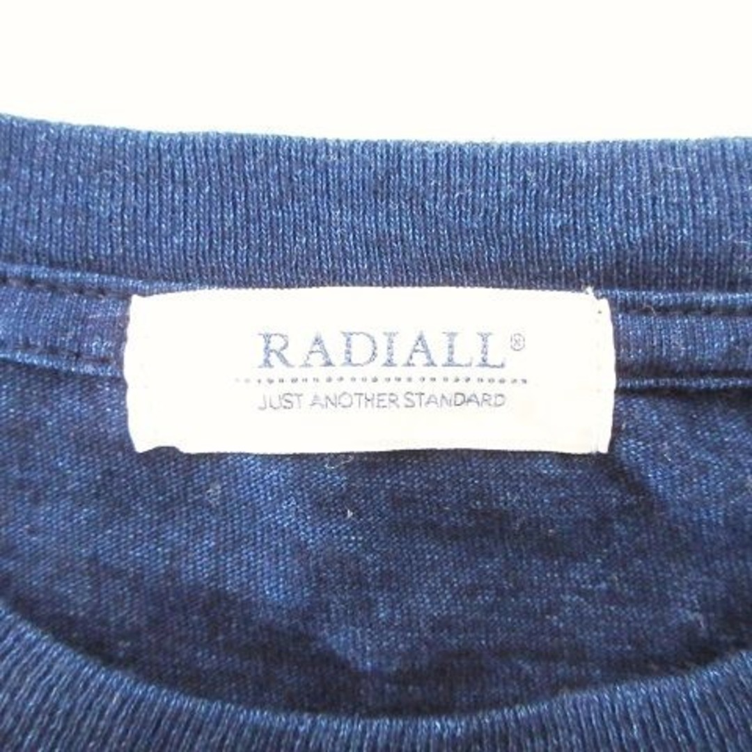 RADIALL(ラディアル)のラディアル Tシャツ 半袖 プリント RAD-16SS-TEE004 L 紺 メンズのトップス(Tシャツ/カットソー(半袖/袖なし))の商品写真