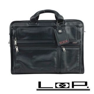 トゥミ(TUMI)の■新同■　トゥミ 2WAY ハンド ショルダー ビジネス ブリーフ バッグ ブラック レザー 96114D4 【57014】(ビジネスバッグ)