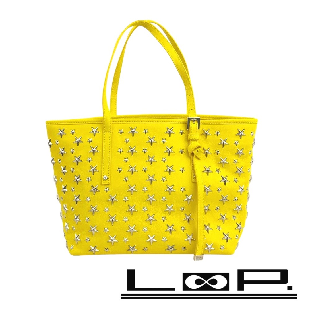 JIMMY CHOO - □美品□ ジミーチュウ ミニ ハンド トート バッグ JIMMY CHOO - □美品□ ジミーチュウ ミニ ハンド トート バッグ