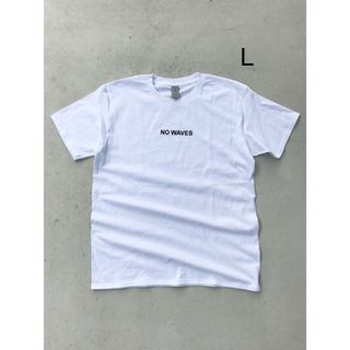 最新作 S_AND NO WAVES 半袖ロゴTシャツ L(Tシャツ/カットソー(半袖/袖なし))