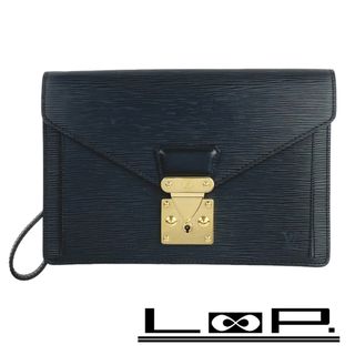 ルイヴィトン(LOUIS VUITTON)の■新同■　ルイ・ヴィトン セリエ ドラゴンヌ セカンドバッグ バッグ エピ ノワール M52612 【12792】(セカンドバッグ/クラッチバッグ)