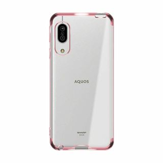 【色:ローズゴールド】AQUOS sense3 ケース SH-02M AQUOS(その他)