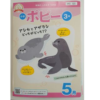 ポピー　3年生　2024年5月号(語学/参考書)