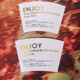 スターバックス(Starbucks)の【スターバックス】　スタバ　ドリンク　ドリンクチケット　2枚セット(フード/ドリンク券)