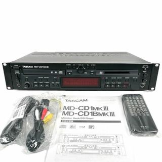 優良動作品 TASCAM MD/CDコンビネーションデッキ MD-CD1MK3(その他)