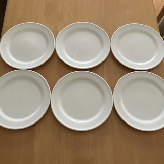 ナルミ(NARUMI)のNARUMI ナルミ PlusCeram 白いお皿 直径約23.5cm 6枚(食器)