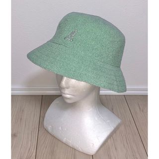 M 美品 KANGOL Bermuda Bucket バケットハット グリーン