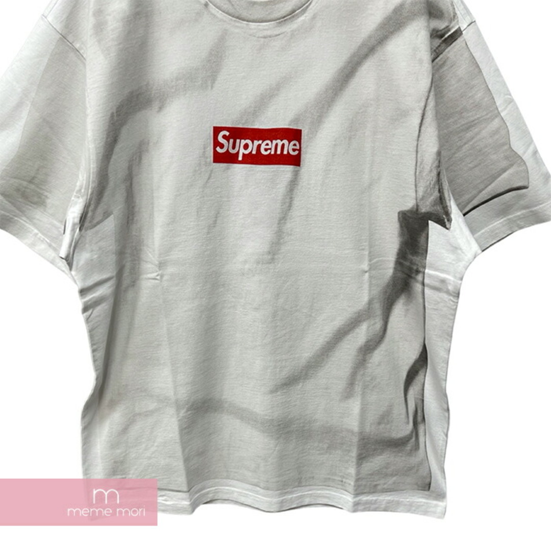 Supreme×MM6 Maison Margiela 2024SS Box Logo Tee シュプリーム MM6メゾンマルジェラ ボックスロゴTシャツ 半袖カットソー バックプリント ホワイト サイズXL【240425】【新古品】【me04】 メンズのトップス(Tシャツ/カットソー(半袖/袖なし))の商品写真