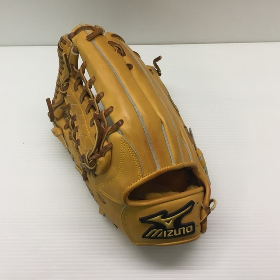 Mizuno Pro(ミズノプロ)の中古品 ミズノ MIZUNO ミズノプロ 硬式 外野手用グローブ 2GW18507 左投用 9834 スポーツ/アウトドアの野球(グローブ)の商品写真