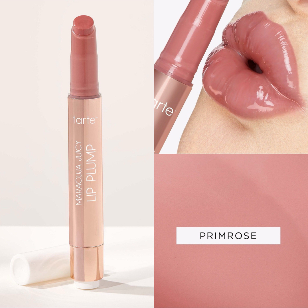 Sephora(セフォラ)の新品 tarte ジューシーリッププランプ Primrose タルトリップバーム コスメ/美容のベースメイク/化粧品(口紅)の商品写真