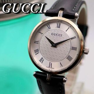 グッチ(Gucci)の良品 GUCCI ラウンド シルバー クォーツ レディース腕時計 691(腕時計)