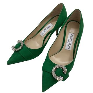 ジミーチュウ(JIMMY CHOO)の♪♪JIMMY CHOO ジミーチュウ 2022年 春夏モデル MALACHITE パンプス SIZE 36 グリーン(ハイヒール/パンプス)