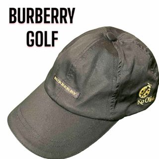 BURBERRY GOLF バーバリーゴルフ キャップ ブラック ノバチェック