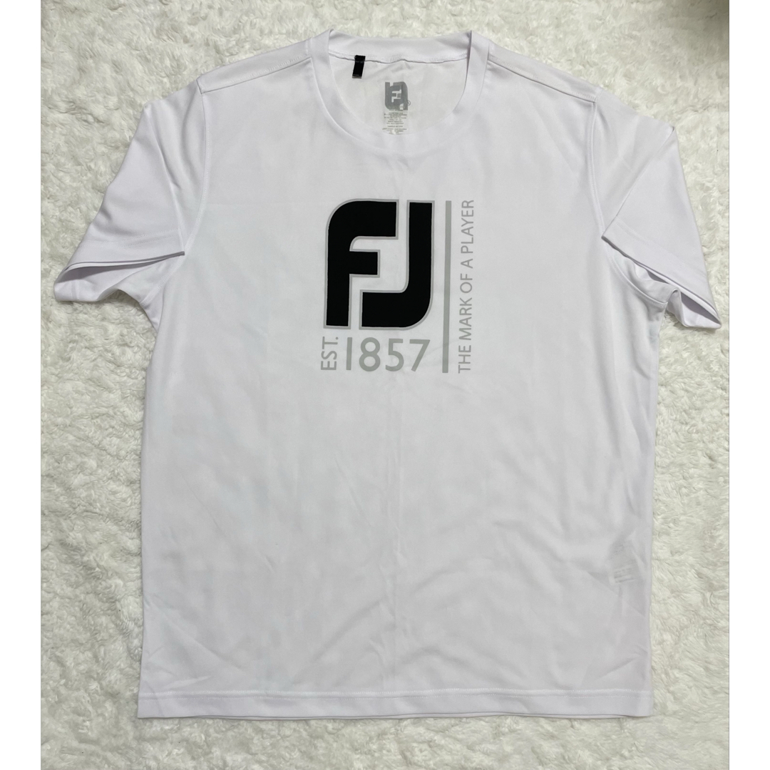 FootJoy(フットジョイ)のフットジョイ　FJ Tシャツ　ホワイト　XL スポーツ/アウトドアのランニング(ウェア)の商品写真