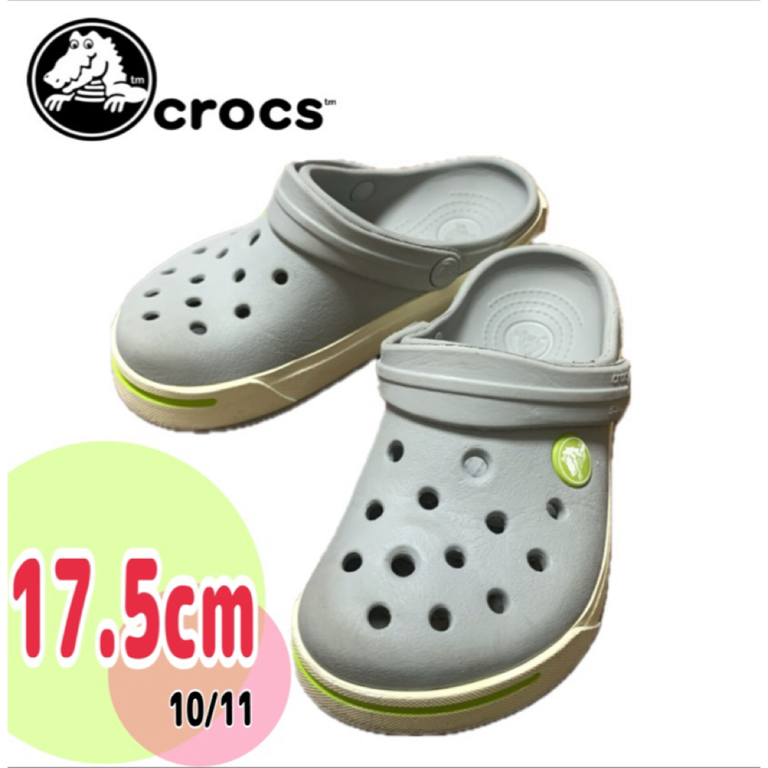 crocs(クロックス)のクロックス　17.5cm キッズ/ベビー/マタニティのキッズ靴/シューズ(15cm~)(サンダル)の商品写真