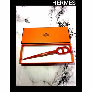 Hermes - 【シェーヌダンクル】HERMES かんざし　オレンジ　エルメス　カード箱付き