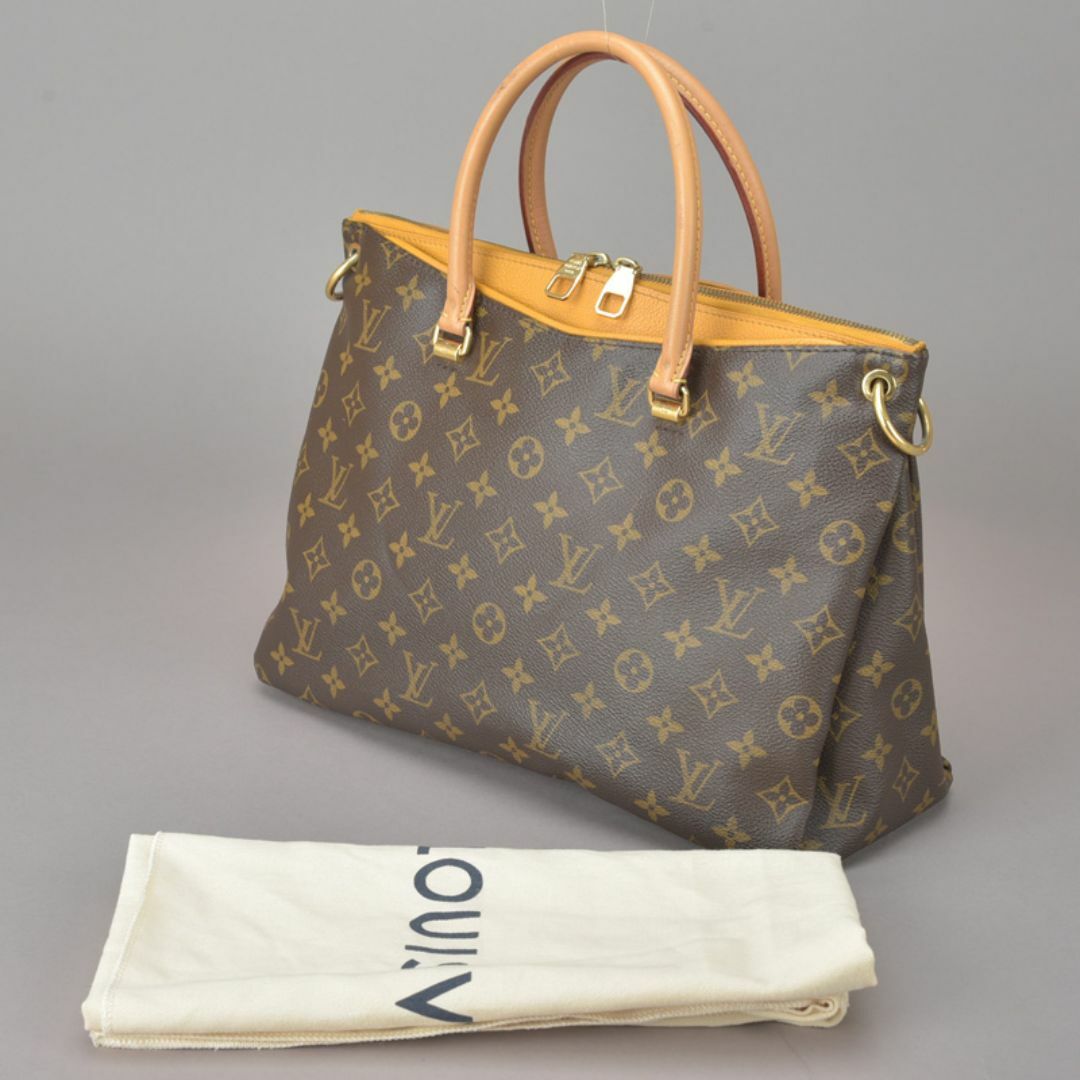 LOUIS VUITTON(ルイヴィトン)のルイヴィトン◇パラス MM トートバッグ ハンドバッグ モノグラム レザー レディースのバッグ(ハンドバッグ)の商品写真