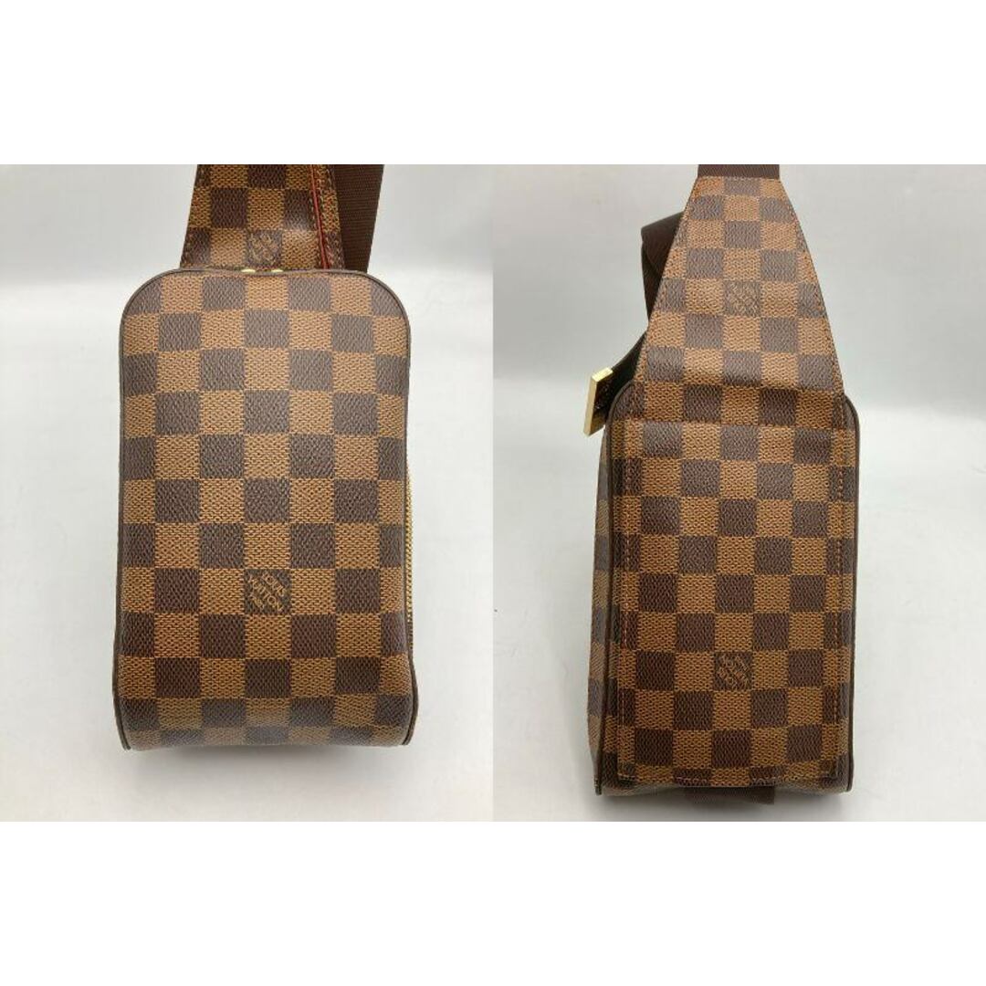 LOUIS VUITTON ルイヴィトン ダミエ ジェロニモス ボディバッグ ウエストバッグ N51994 中古 D4 メンズのバッグ(ウエストポーチ)の商品写真