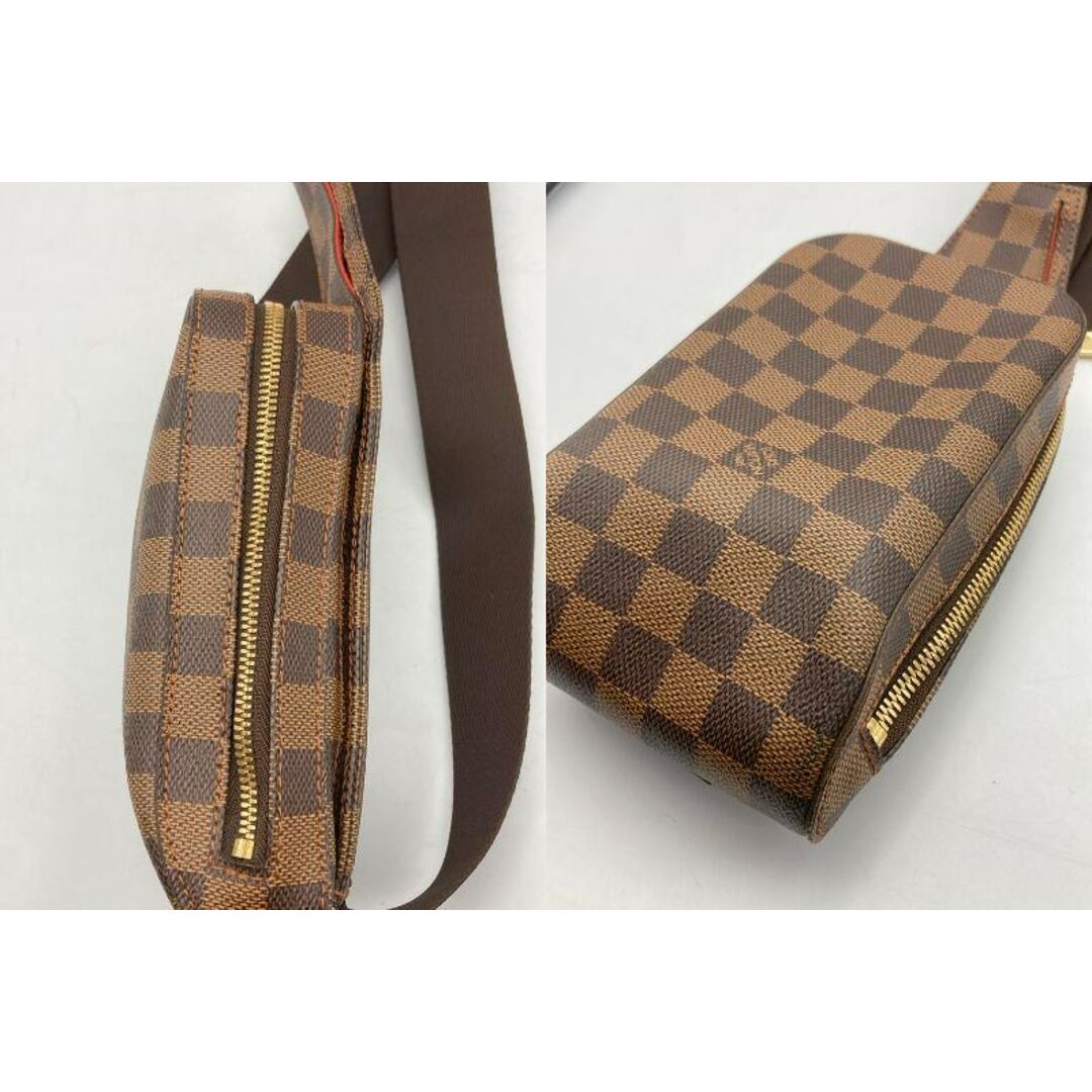 LOUIS VUITTON ルイヴィトン ダミエ ジェロニモス ボディバッグ ウエストバッグ N51994 中古 D4 メンズのバッグ(ウエストポーチ)の商品写真