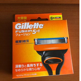 ジレット(Gillette)のジレット 　【　♪フュージョン5+1♪　 替刃 8コ入 　】(その他)