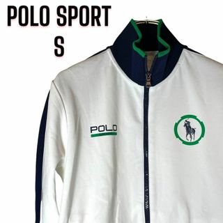 ポロラルフローレン(POLO RALPH LAUREN)のPOLO SPORT ポロスポ ラルフローレン トラックジャケット ホワイト(スウェット)