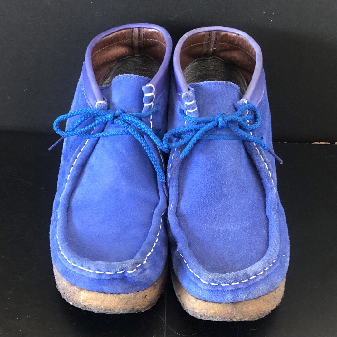 ROYAL BLUE★TRACKER'S スペイン製ワラビー ブーツ スエード メンズの靴/シューズ(ブーツ)の商品写真