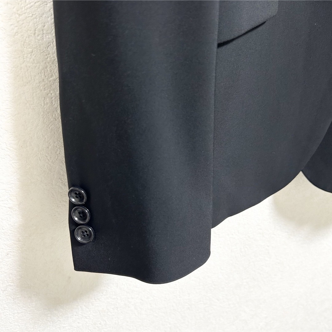 【美品】KASHIYAMA パンツスーツ　セットアップ　ブラック　黒　M レディースのフォーマル/ドレス(スーツ)の商品写真