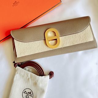 エルメス(Hermes)のエルメス シェーヌダンクルトゥーゴー 新品未使用 長財布 ウォレット ショルダー(財布)