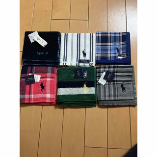 ポロラルフローレン(POLO RALPH LAUREN)のラルフローレン、アニエスベー、ハンカチセット❣️(ハンカチ/ポケットチーフ)