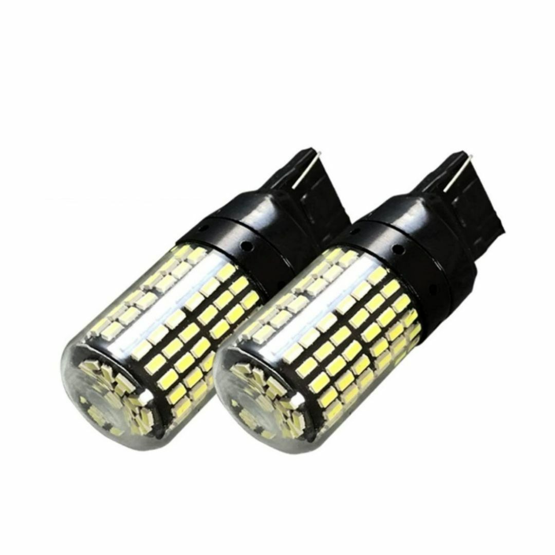 爆光144連 LED 2個 T20 シングル バックランプ 抵抗内蔵 自動車/バイクの自動車(汎用パーツ)の商品写真