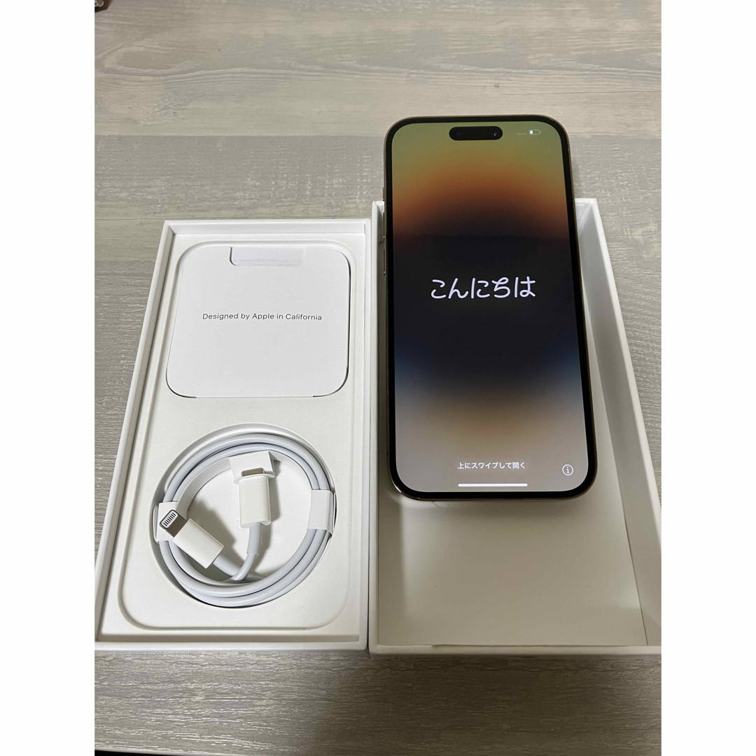 Apple(アップル)のiPhone14 Pro  ゴールド  128GB SIMフリー スマホ/家電/カメラのスマホアクセサリー(その他)の商品写真