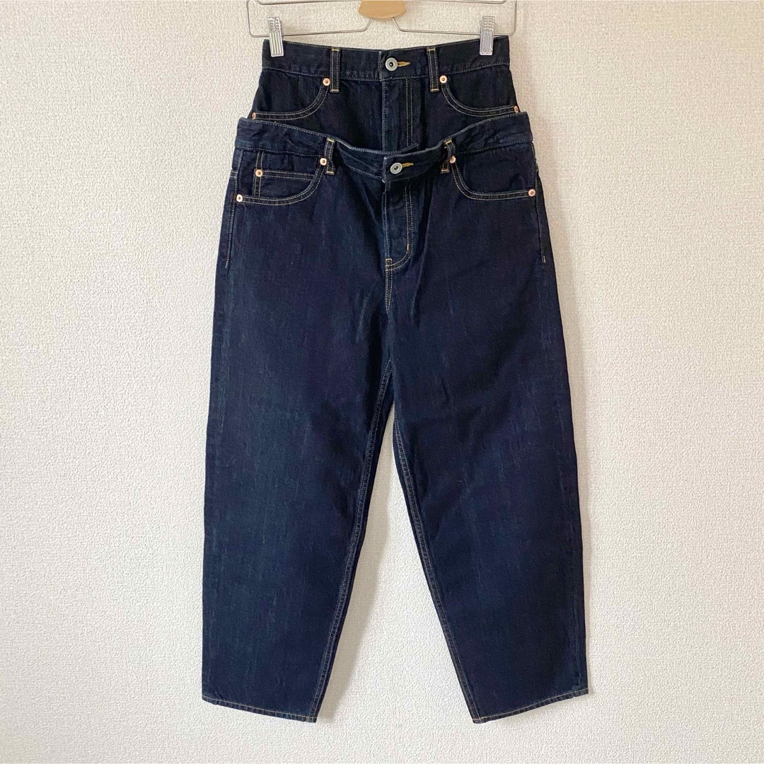 nagonstans(ナゴンスタンス)のnagonstans Layered Denim 36 リメイク デニム レディースのパンツ(デニム/ジーンズ)の商品写真