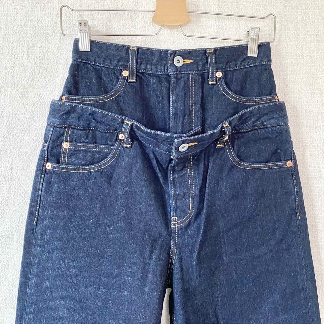 nagonstans(ナゴンスタンス)のnagonstans Layered Denim 36 リメイク デニム レディースのパンツ(デニム/ジーンズ)の商品写真