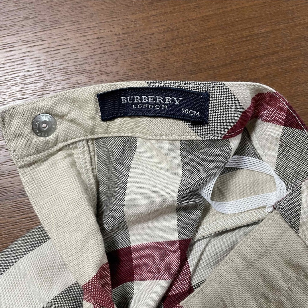 BURBERRY(バーバリー)のBurberry バーバリー　セットアップ  90cm キッズ/ベビー/マタニティのキッズ服男の子用(90cm~)(Tシャツ/カットソー)の商品写真