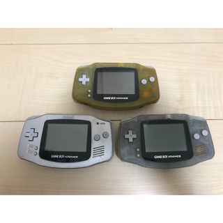 ゲームボーイアドバンス(ゲームボーイアドバンス)のジャンク✨ゲームボーイアドバンス3台✨まとめ売り(携帯用ゲーム機本体)