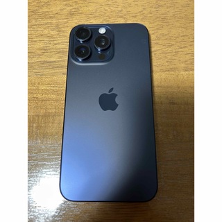 アップル(Apple)のiPhone 15 Pro Max 256GB ブルーチタニウム 美品(スマートフォン本体)