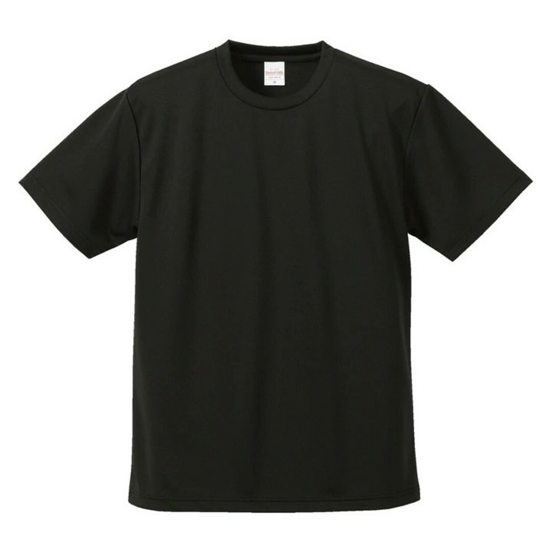 UnitedAthle(ユナイテッドアスレ)の新品 ユナイテッドアスレ 4.1oz ドライアスレチック Tシャツ 黒 3XL メンズのトップス(Tシャツ/カットソー(半袖/袖なし))の商品写真