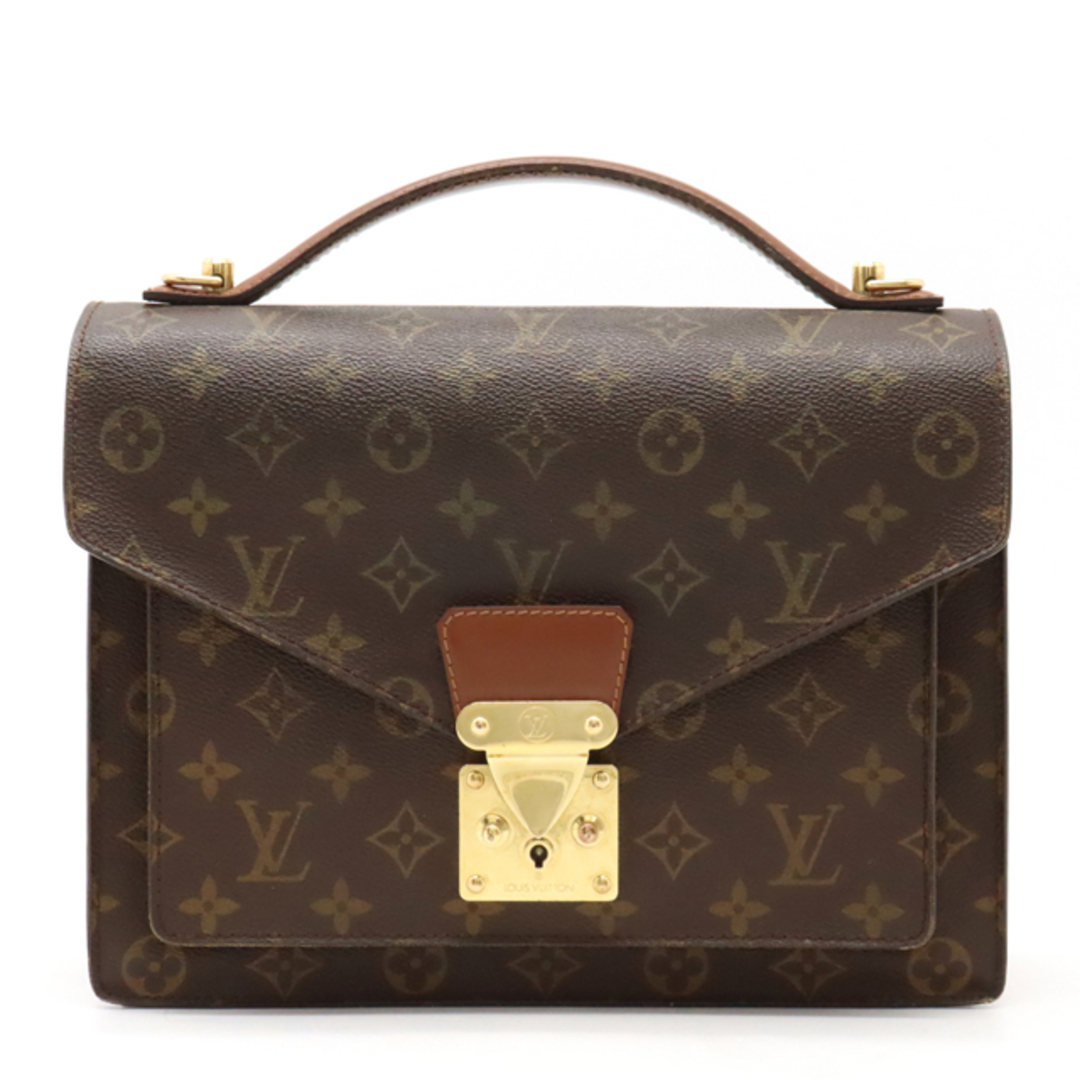 LOUIS VUITTON(ルイヴィトン)のルイ ヴィトン モノグラム モンソー28 セカンドバッグ （12411096） メンズのバッグ(セカンドバッグ/クラッチバッグ)の商品写真