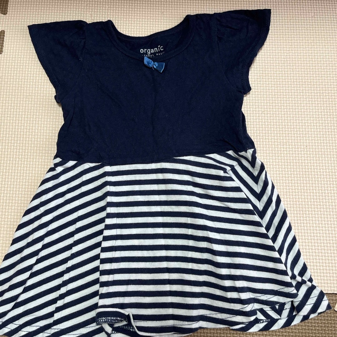 西松屋(ニシマツヤ)のワンピース3枚セット キッズ/ベビー/マタニティのキッズ服女の子用(90cm~)(ワンピース)の商品写真