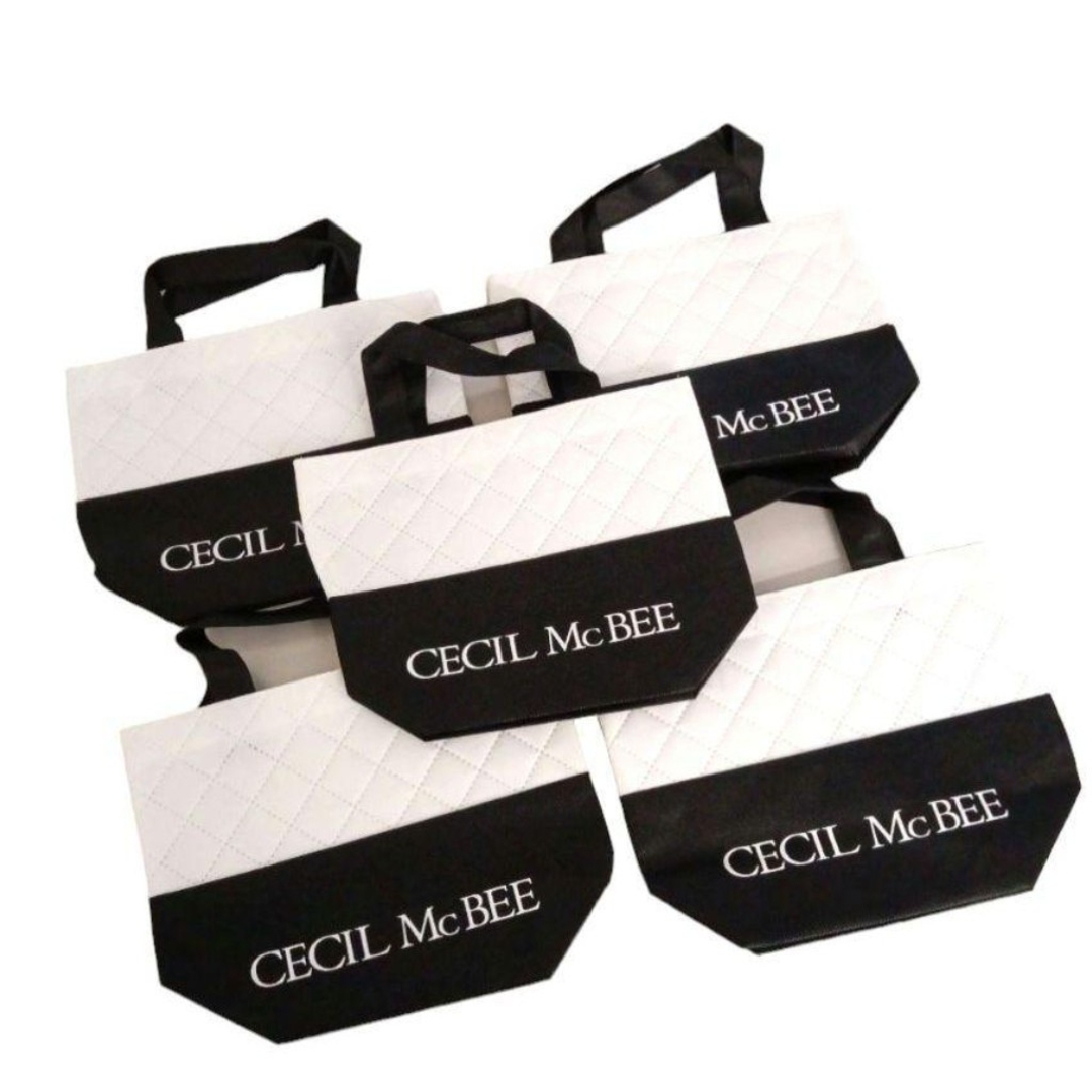 CECIL McBEE(セシルマクビー)の新品 CECIL McBEE セシルマクビー ショップ袋 お買い得×5袋セット レディースのバッグ(ショップ袋)の商品写真