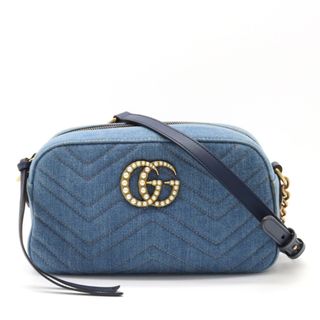 グッチ(Gucci)のグッチ GGマーモント ショルダーバッグ ポシェット （12420759）(ショルダーバッグ)