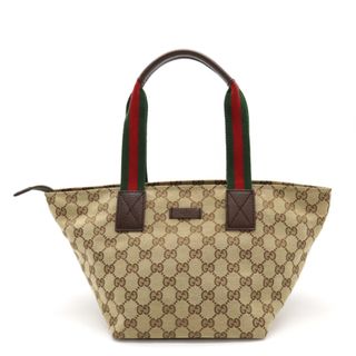 グッチ(Gucci)のグッチ GGキャンバス シェリーライン トートバッグ （12420762）(トートバッグ)