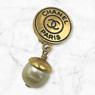 シャネル(CHANEL)の美品✨ シャネル　CHANEL イヤリング ココマーク パール スイング(イヤリング)