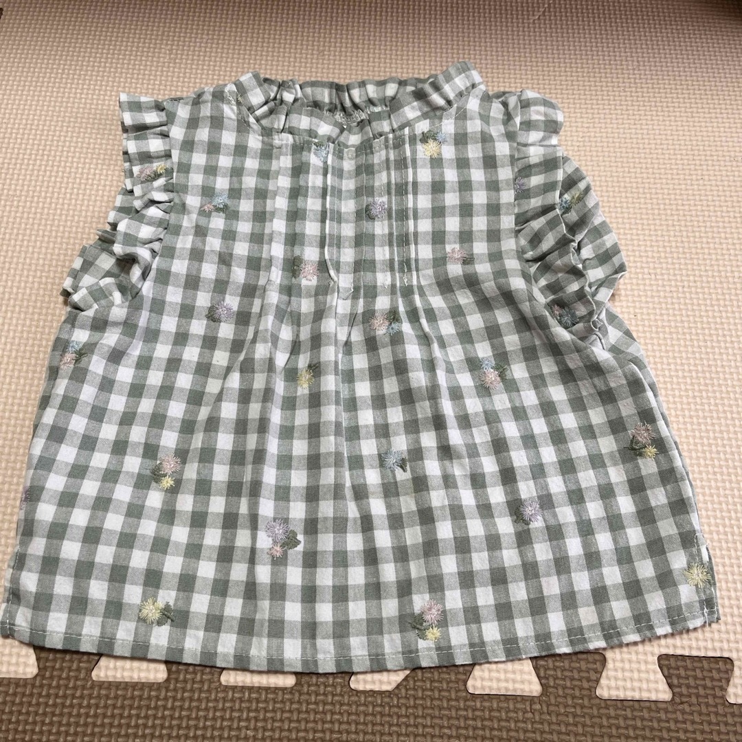 バースデイ(バースデイ)の袖なしシャツ キッズ/ベビー/マタニティのキッズ服女の子用(90cm~)(Tシャツ/カットソー)の商品写真