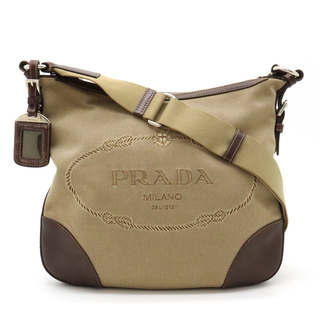 プラダ(PRADA)のプラダ ロゴジャガード ショルダーバッグ 斜め掛け （22420459）(ショルダーバッグ)