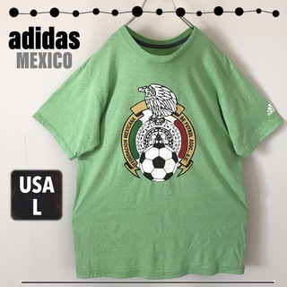 アディダス(adidas)のadidas アディダス★サッカーメキシコ代表/MEXICO★エンブレムTシャツ(Tシャツ/カットソー(半袖/袖なし))