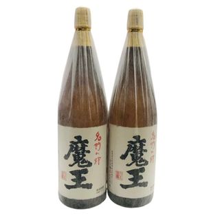 シラタマジョウゾウ(白玉醸造)の夢の本格芋焼酎2本セット 本格芋焼酎 白玉醸造 魔王 1800ml 25度 2024年1月15日 【新品未開栓品】 2404K4522(焼酎)