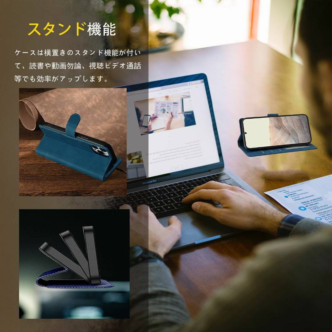 【サイズ:GooglePixel7A_色:ブルー】【Junzc】Google P スマホ/家電/カメラのスマホアクセサリー(その他)の商品写真