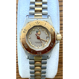 タグホイヤー(TAG Heuer)のTAGHEUER タグホイヤー プロフェッショナル3000 クォーツ 美品(腕時計)