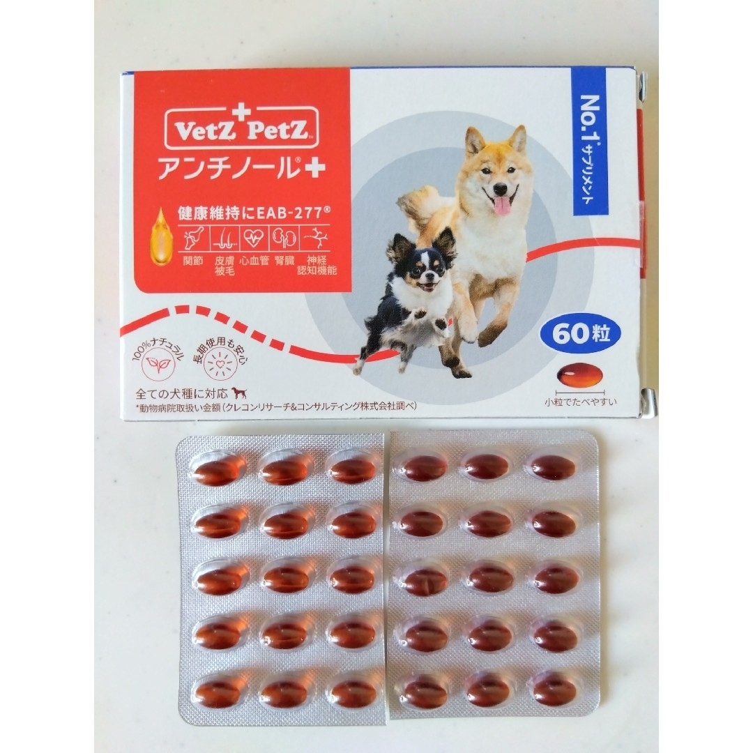 アンチノール プラス 30粒分 + 犬 サプリメント その他のペット用品(犬)の商品写真